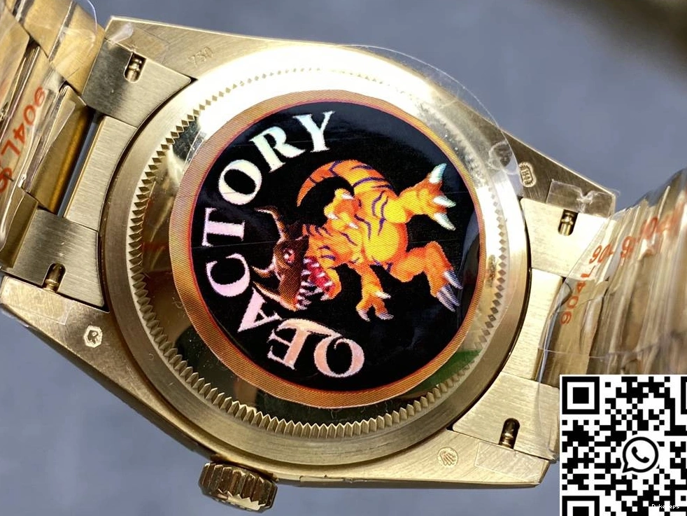 Dial Yellow Factory Day Tungsten Green M128238-0069 Steel Lightweight QF Date v5 Rolex 922 Gold 36mm 0711